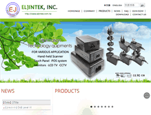 Tablet Screenshot of eljintek.com.tw